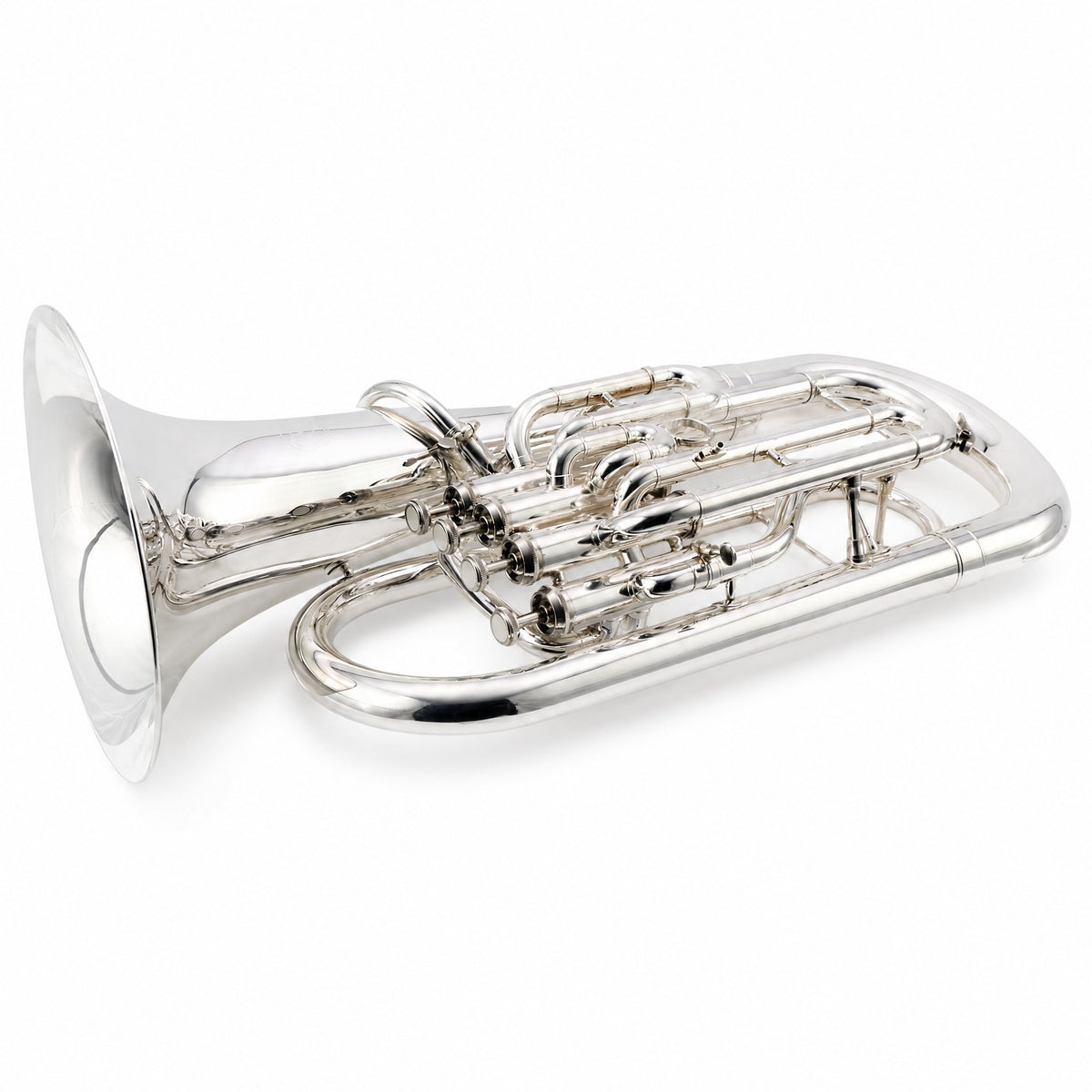 Jupiter JEP-470S Intermediate Bb Euphonium in Silver Plate