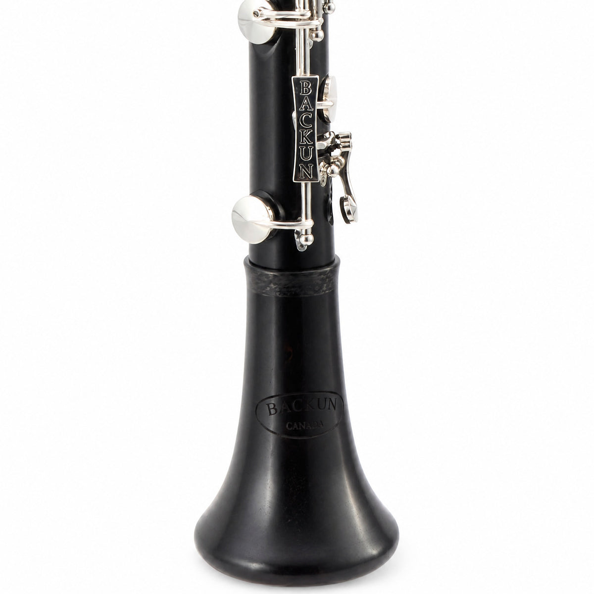 Backun BCLBLUMG-SK 'Lumière' Custom Professional Bb Clarinet in Grenadilla