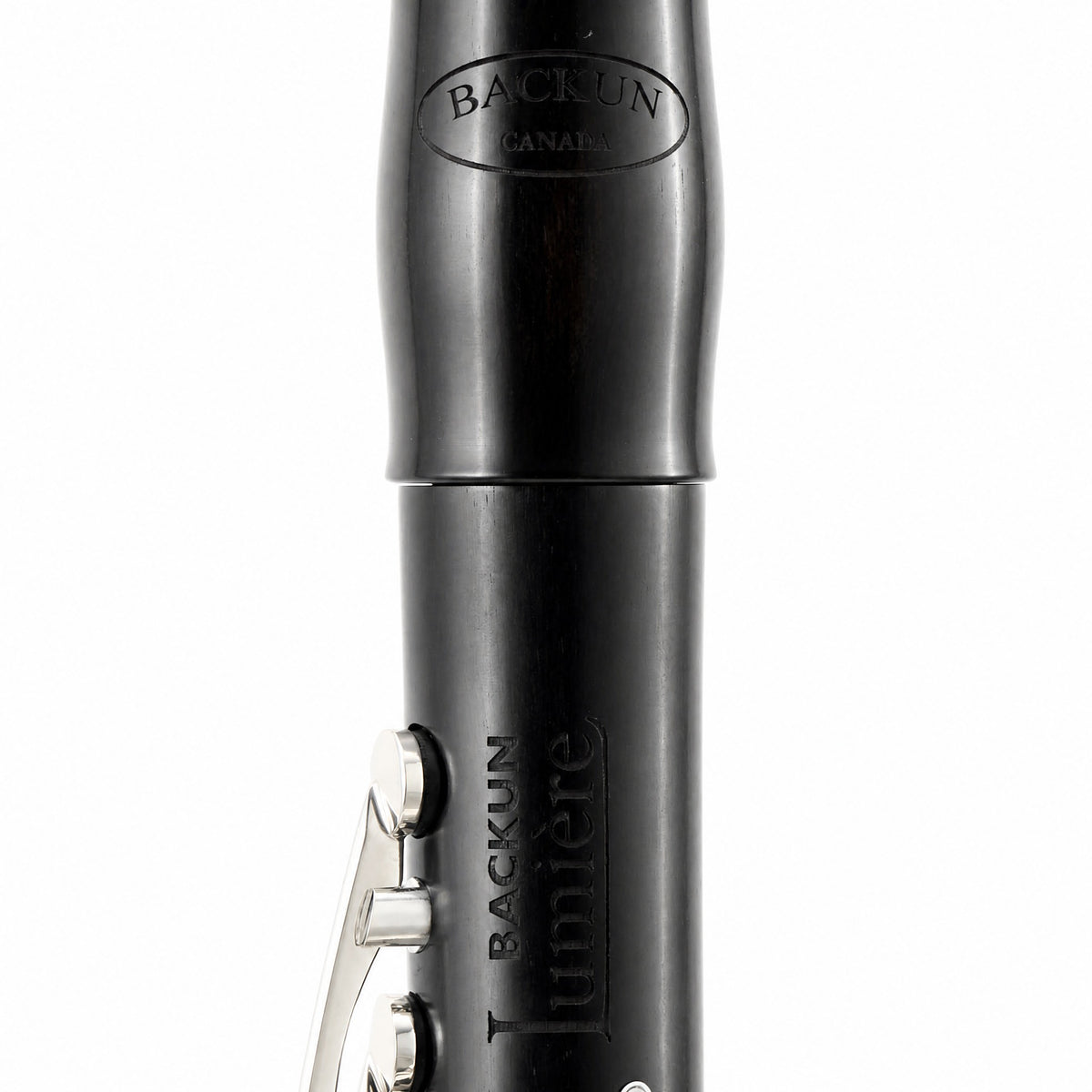 Backun BCLBLUMG-SK 'Lumière' Custom Professional Bb Clarinet in Grenadilla