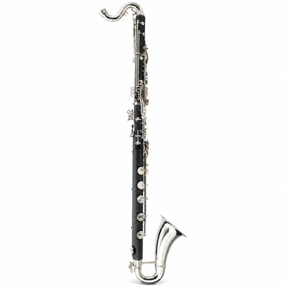 Backun Alpha Intermediate Low C Bass Clarinet with Nickel-Plated Keys