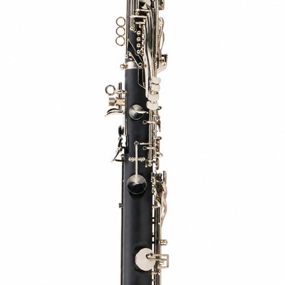 Backun Alpha Intermediate Low C Bass Clarinet with Nickel-Plated Keys