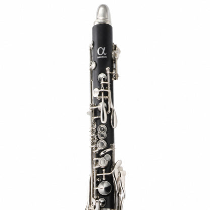 Backun Alpha Intermediate Low C Bass Clarinet with Nickel-Plated Keys
