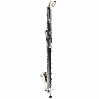 Backun Alpha Intermediate Low C Bass Clarinet with Nickel-Plated Keys