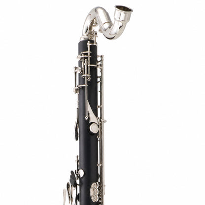Backun Alpha Intermediate Low C Bass Clarinet with Nickel-Plated Keys