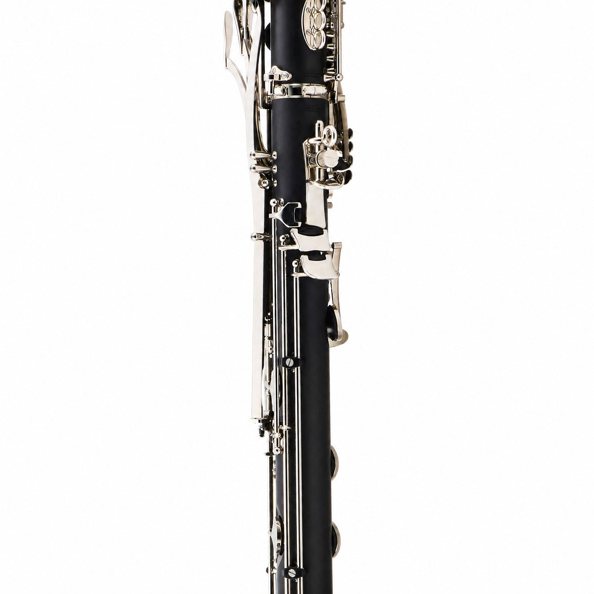 Backun Alpha Intermediate Low C Bass Clarinet with Nickel-Plated Keys