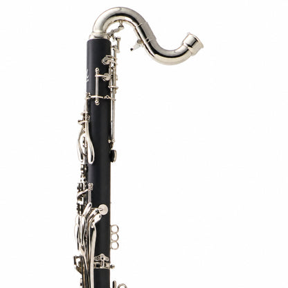 Backun Alpha Intermediate Low C Bass Clarinet with Nickel-Plated Keys