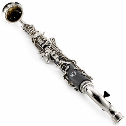 Backun Alpha Intermediate Low C Bass Clarinet with Nickel-Plated Keys