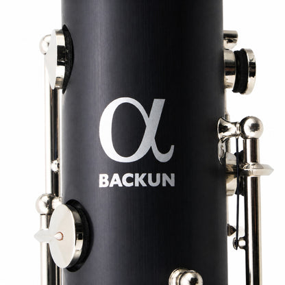 Backun BCLBBALPHA-C-NKZ 'Alpha' Student Low C Bass Clarinet with Nickel Keys