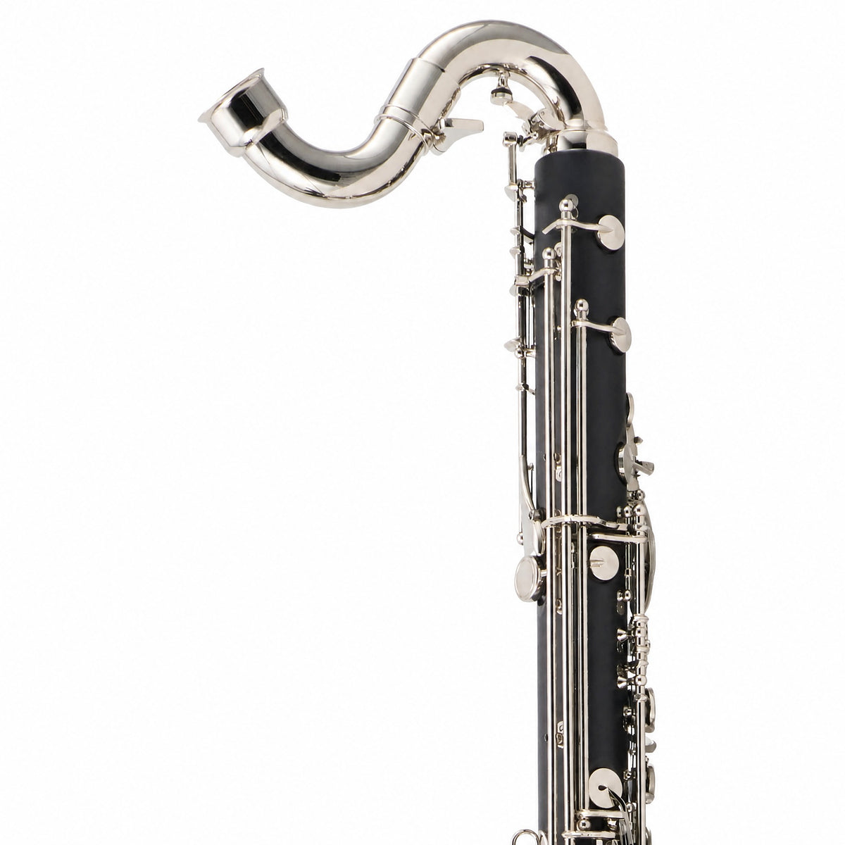 Backun BCLBBALPHA-C-NKZ 'Alpha' Student Low C Bass Clarinet with Nickel Keys