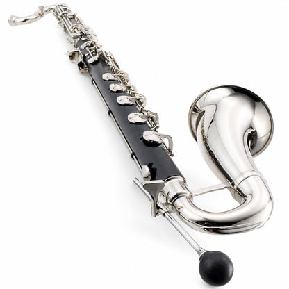 Backun BCLBBALPHA-C-NKZ 'Alpha' Student Low C Bass Clarinet with Nickel Keys