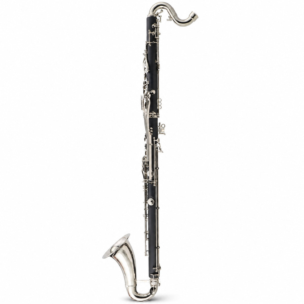 Backun BCLBBALPHA-C-NKZ 'Alpha' Student Low C Bass Clarinet with Nickel Keys