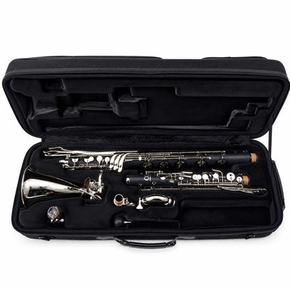 Backun BCLBBALPHA-C-NKZ 'Alpha' Student Low C Bass Clarinet with Nickel Keys