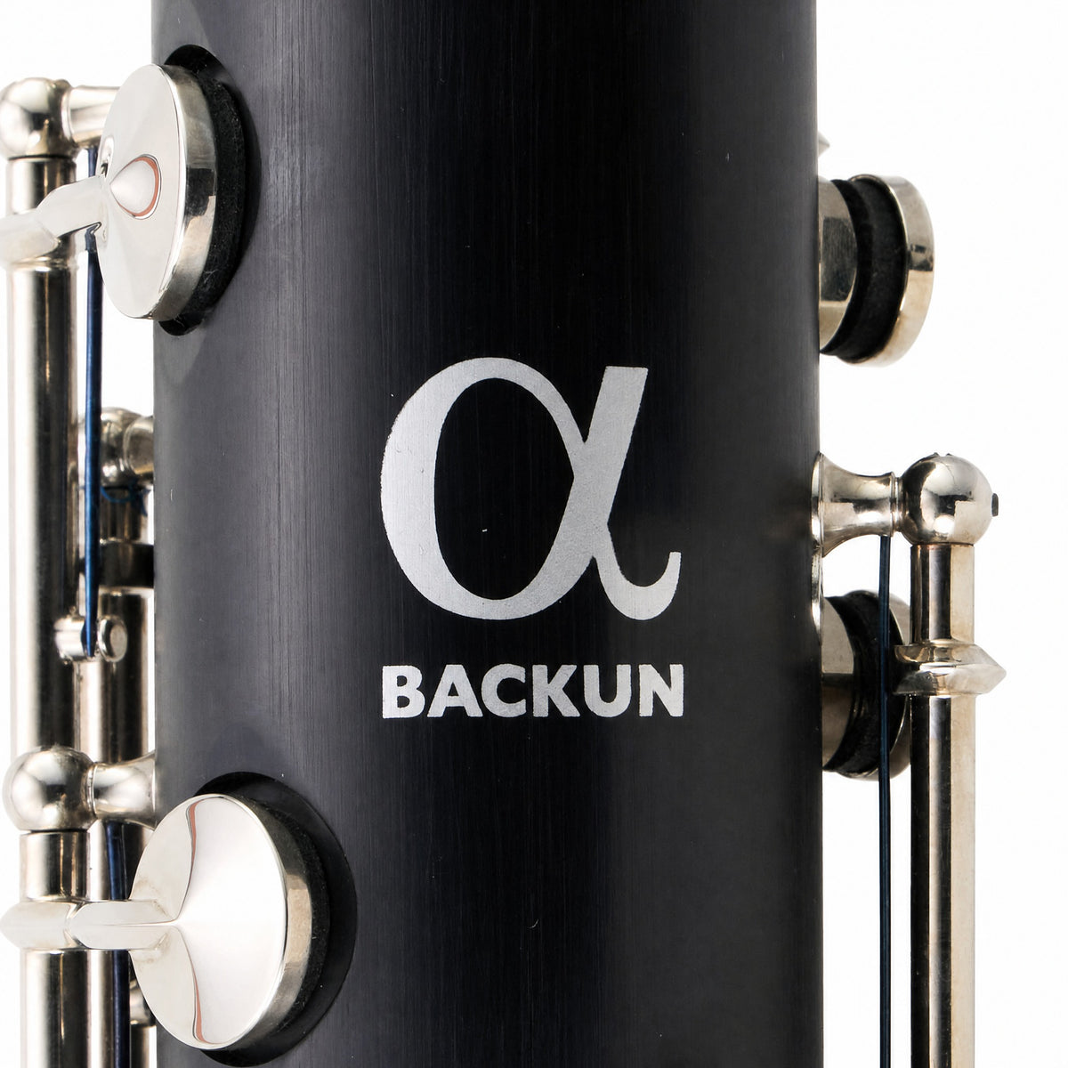 Backun BCLBBALPHA-C-NKZ 'Alpha' Student Low C Bass Clarinet with Nickel Keys