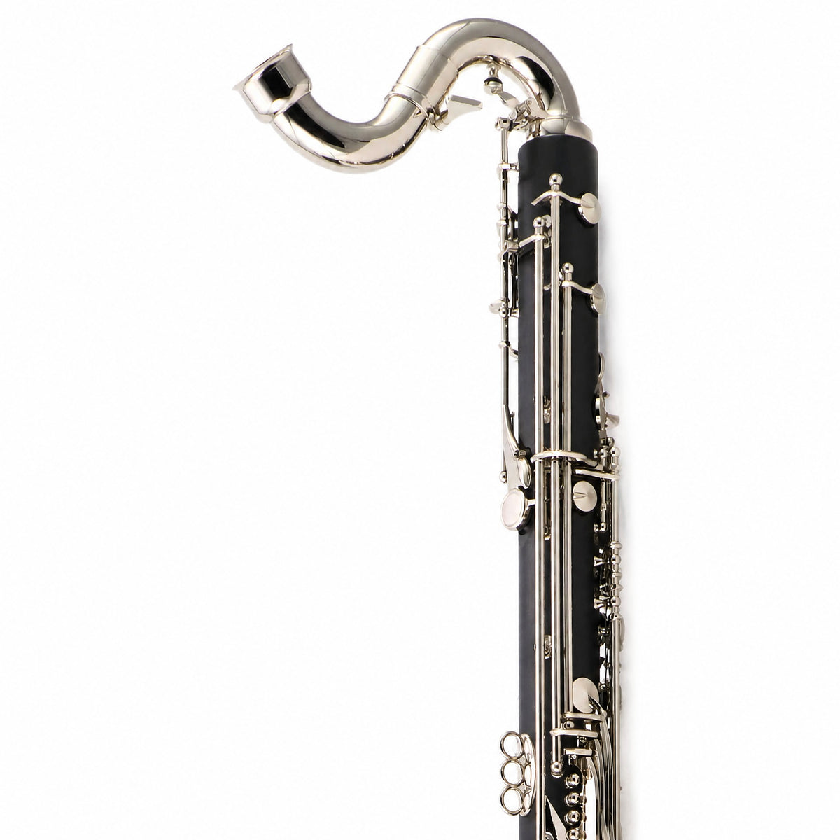 Backun BCLBBALPHA-C-NKZ 'Alpha' Student Low C Bass Clarinet with Nickel Keys