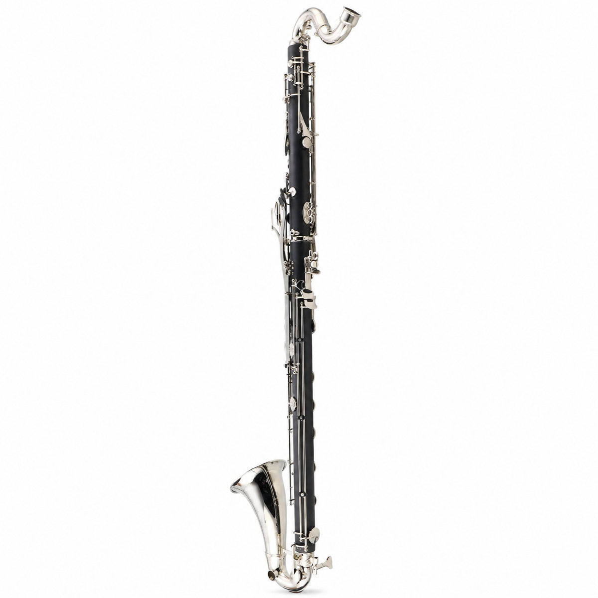 Backun BCLBBALPHA-C-NKZ 'Alpha' Student Low C Bass Clarinet with Nickel Keys