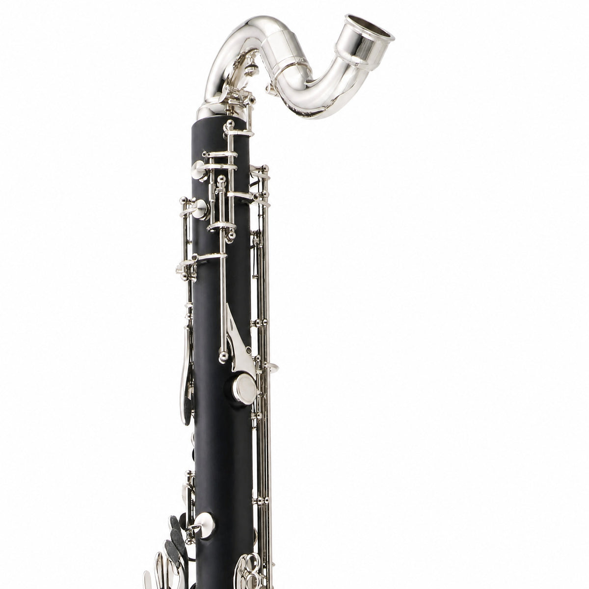 Backun BCLBBALPHA-C-NKZ 'Alpha' Student Low C Bass Clarinet with Nickel Keys