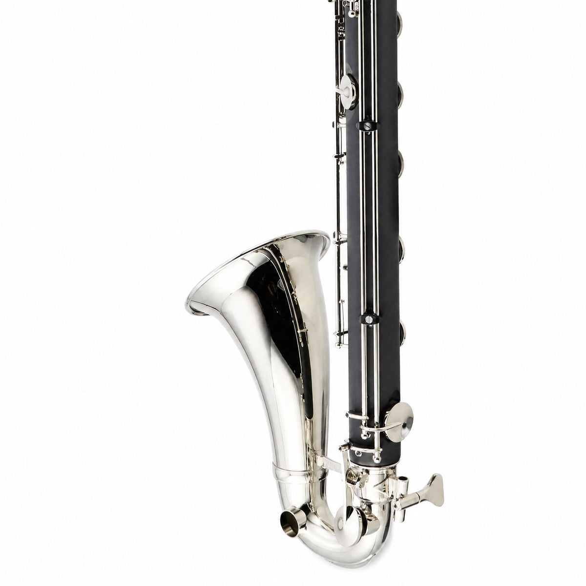Backun BCLBBALPHA-C-NKZ 'Alpha' Student Low C Bass Clarinet with Nickel Keys