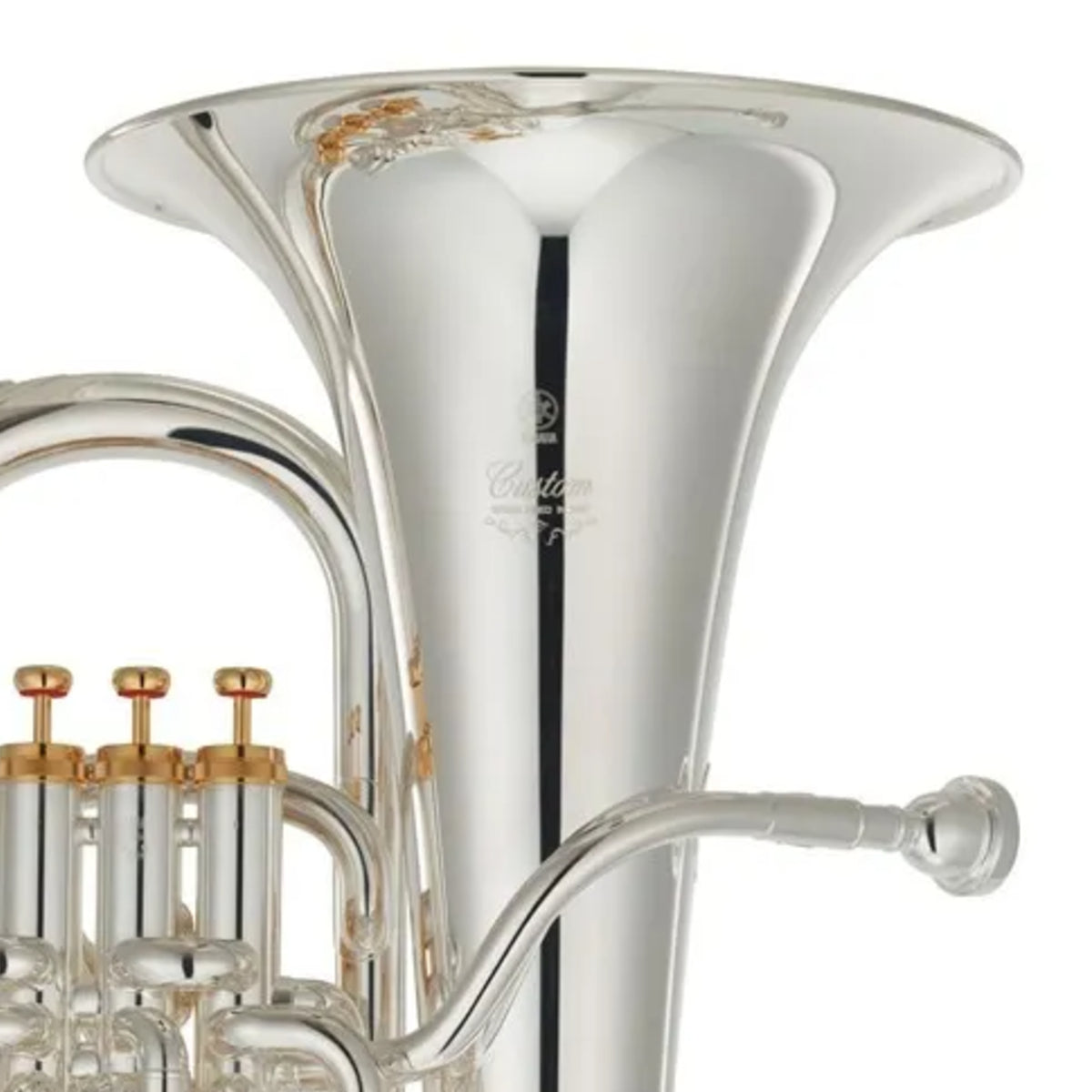 Yamaha YEP-842TS Custom Compensating Euphonium in Silver Plate