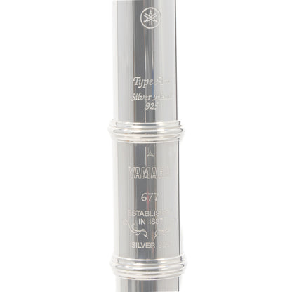 Yamaha YFL-677HCT Professional Concert Flute in Sterling Silver