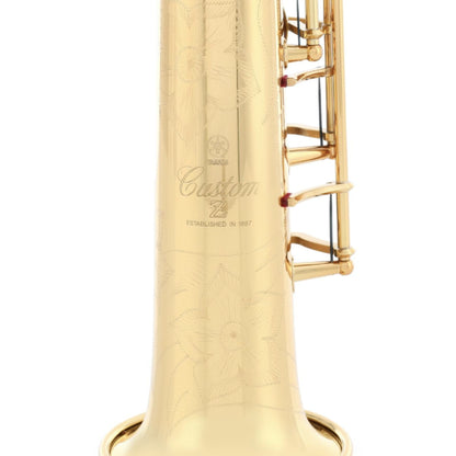 Yamaha YSS-82Z 'Custom Z' Professional Soprano Saxophone in Gold Lacquer
