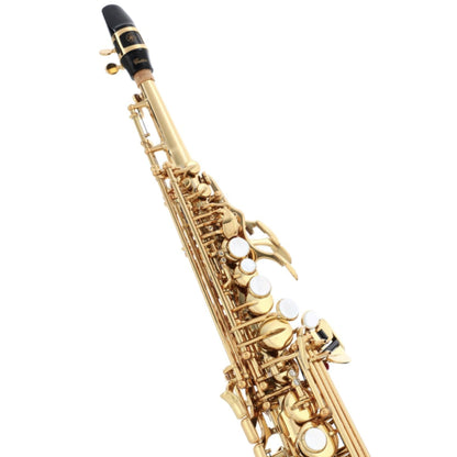 Yamaha YSS-82Z 'Custom Z' Professional Soprano Saxophone in Gold Lacquer