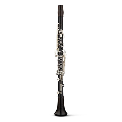 Backun BCLAQG-SKE Q-Series A Clarinet in Grenadilla with Silver Keys, Left Eb Key