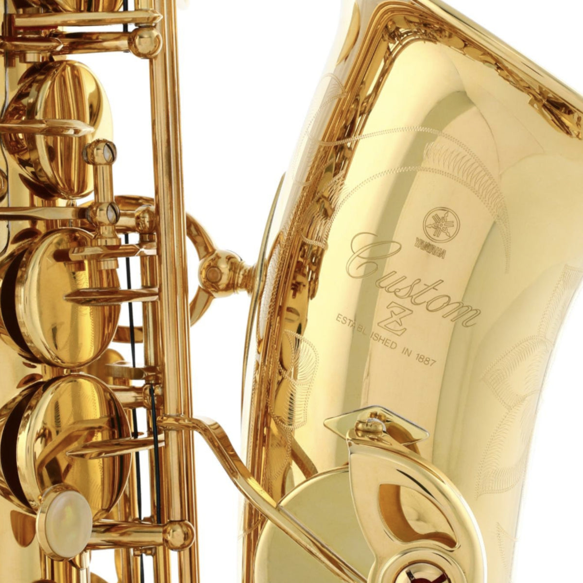 Yamaha YAS-82ZII 'Custom Z' Professional Eb Alto Saxophone in Gold Lacquer
