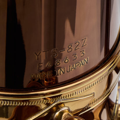 Yamaha YTS-82ZA 'Custom Z' Tenor Saxophone in Amber Lacquer