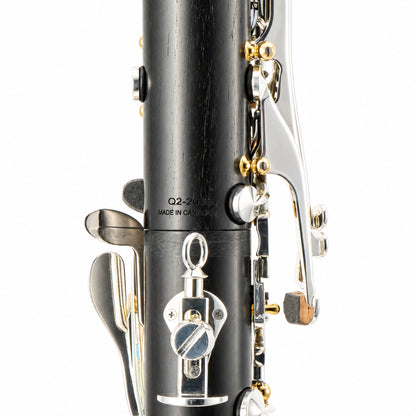 Backun BCLAQG-SKGE Q-Series Professional A Clarinet in Grenadilla