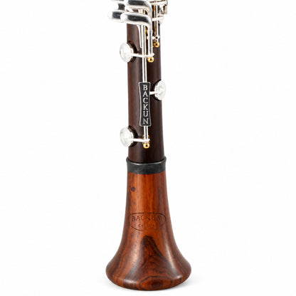 Backun BCLAQC-SKGE Q-Series Professional A Clarinet in Cocobolo