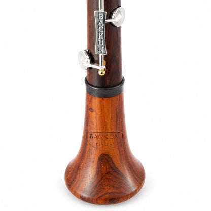 Backun BCLAQC-SKGE Q-Series Professional A Clarinet in Cocobolo