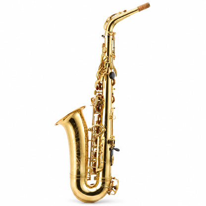 Yamaha YAS-875EX 'Custom EX' Professional Alto Saxophone in Gold Lacquer SN 228006