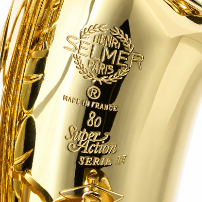 Selmer Paris 52JU 'Series II Jubilee' Alto Saxophone in Gold Lacquer