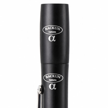 Backun BCLBALPHA-SKE 'Alpha' Student Bb Clarinet with Silver Keys, Left Eb Key