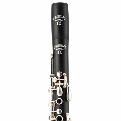 Backun BCLBALPHA-SKE 'Alpha' Student Bb Clarinet with Silver Keys, Left Eb Key