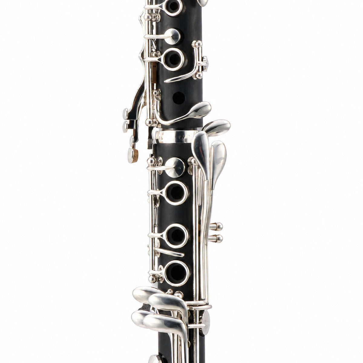 Backun BCLBALPHA-SKE 'Alpha' Student Bb Clarinet with Silver Keys, Left Eb Key