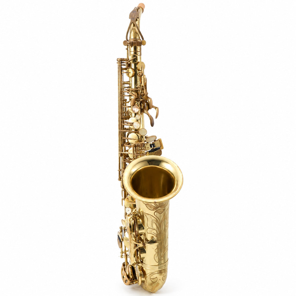 Selmer Paris Super Action 80 Series II Alto Saxophone in Gold Lacquer