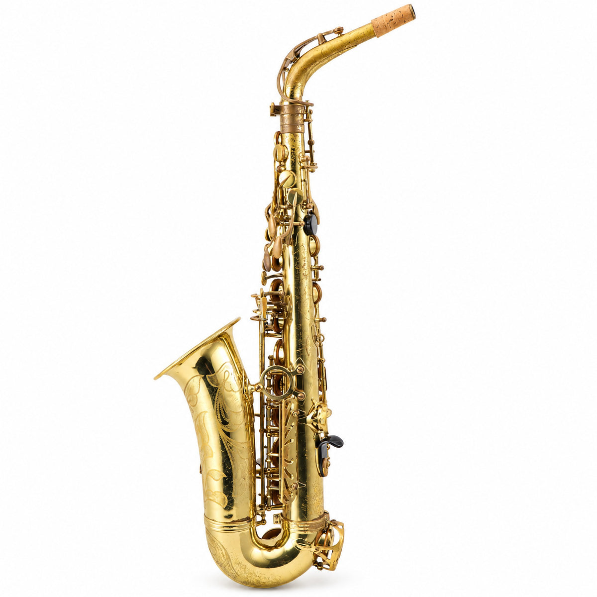 Selmer Paris Super Action 80 Series II Alto Saxophone in Gold Lacquer