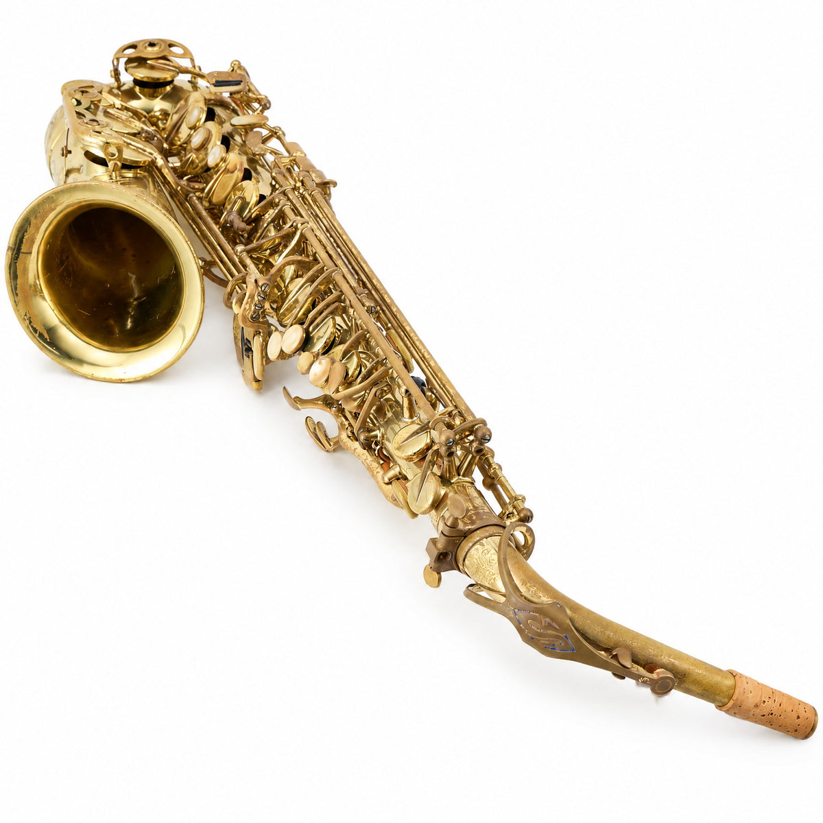 Selmer Paris Super Action 80 Series II Alto Saxophone in Gold Lacquer