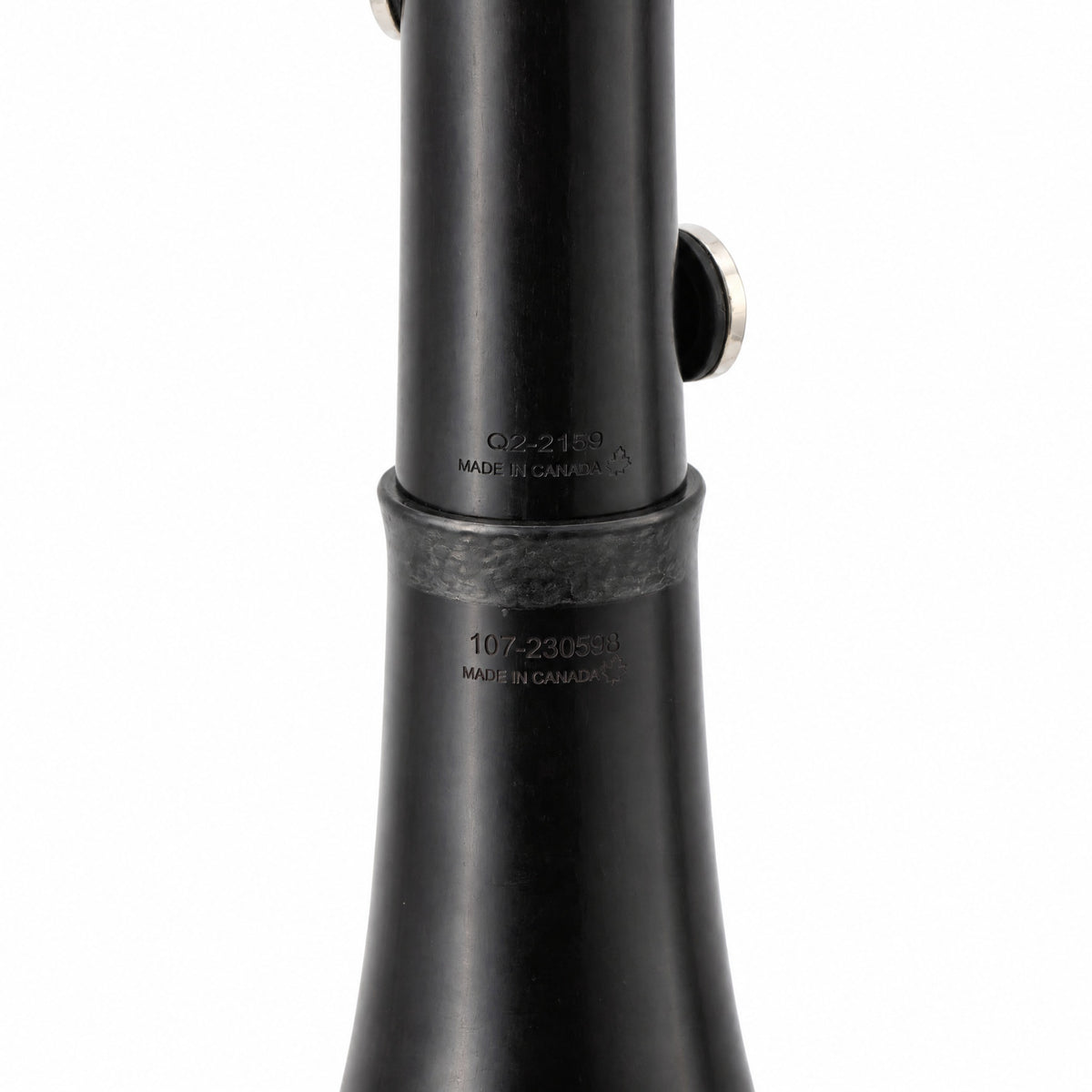 Backun BCLBQG-SK Q-Series Professional Bb Clarinet in Grenadilla with Silver Keys