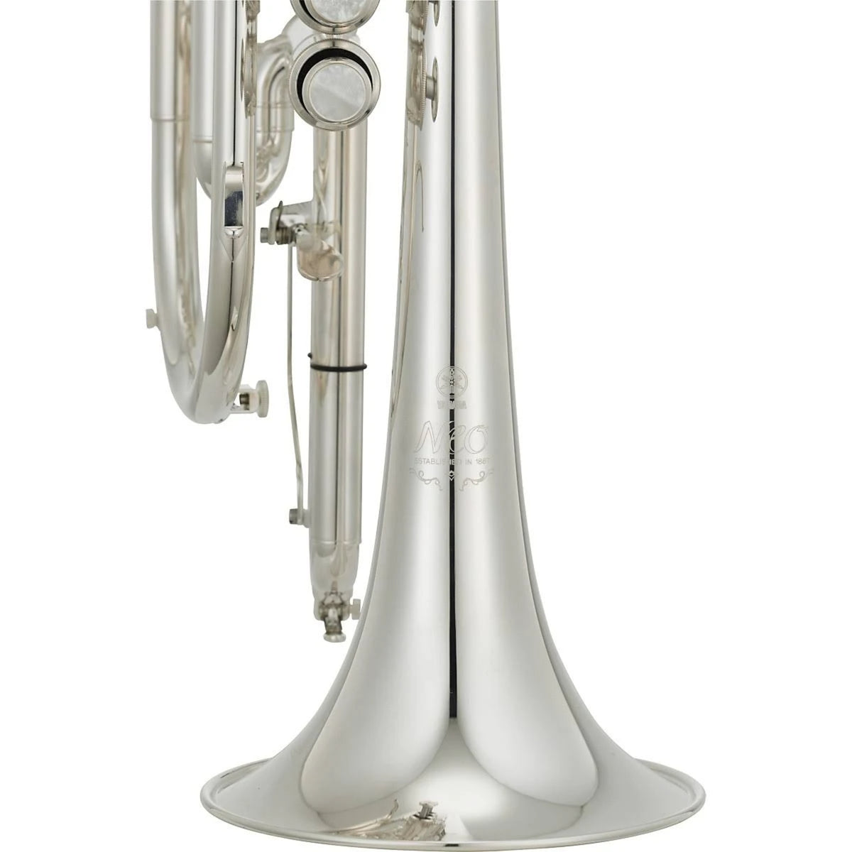 Yamaha YCR-8335IIS 'Neo' Custom Professional Bb Cornet in Silver Plate