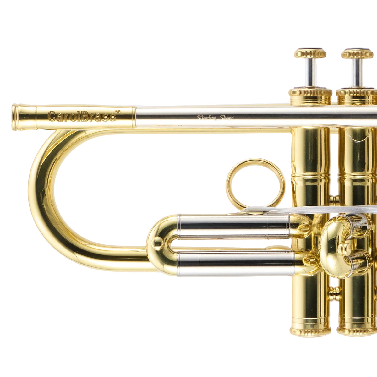 CarolBrass 5260H Professional Bb Trumpet in Gold Lacquer