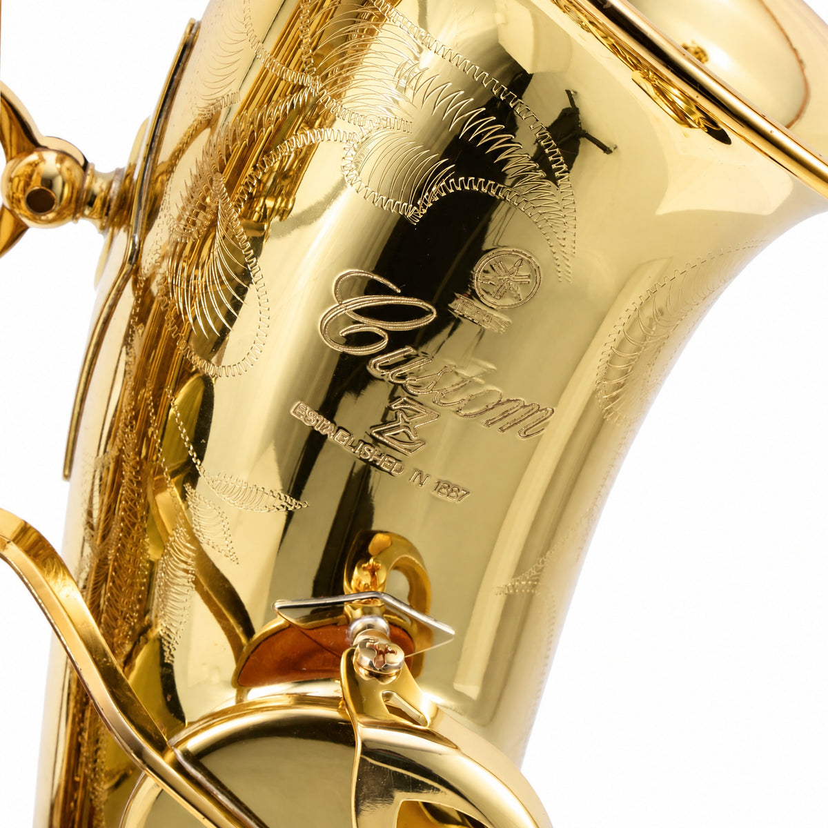 Yamaha YAS-82Z 'Custom Z' Professional Eb Alto Saxophone in Gold Lacquer