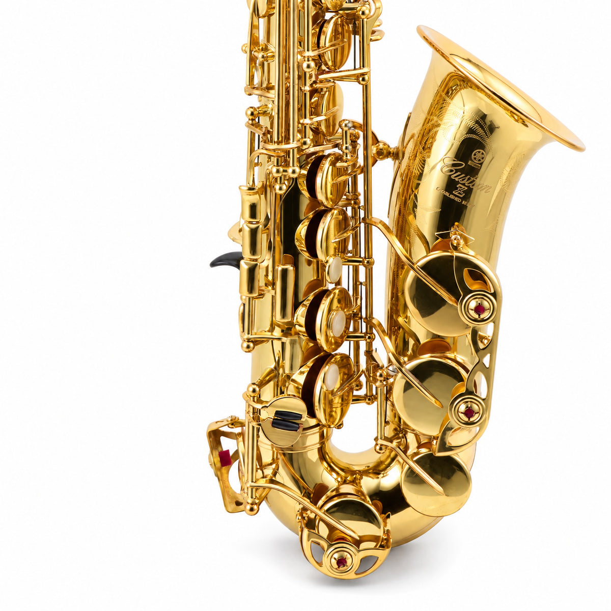 Yamaha YAS-82Z 'Custom Z' Professional Eb Alto Saxophone in Gold Lacquer