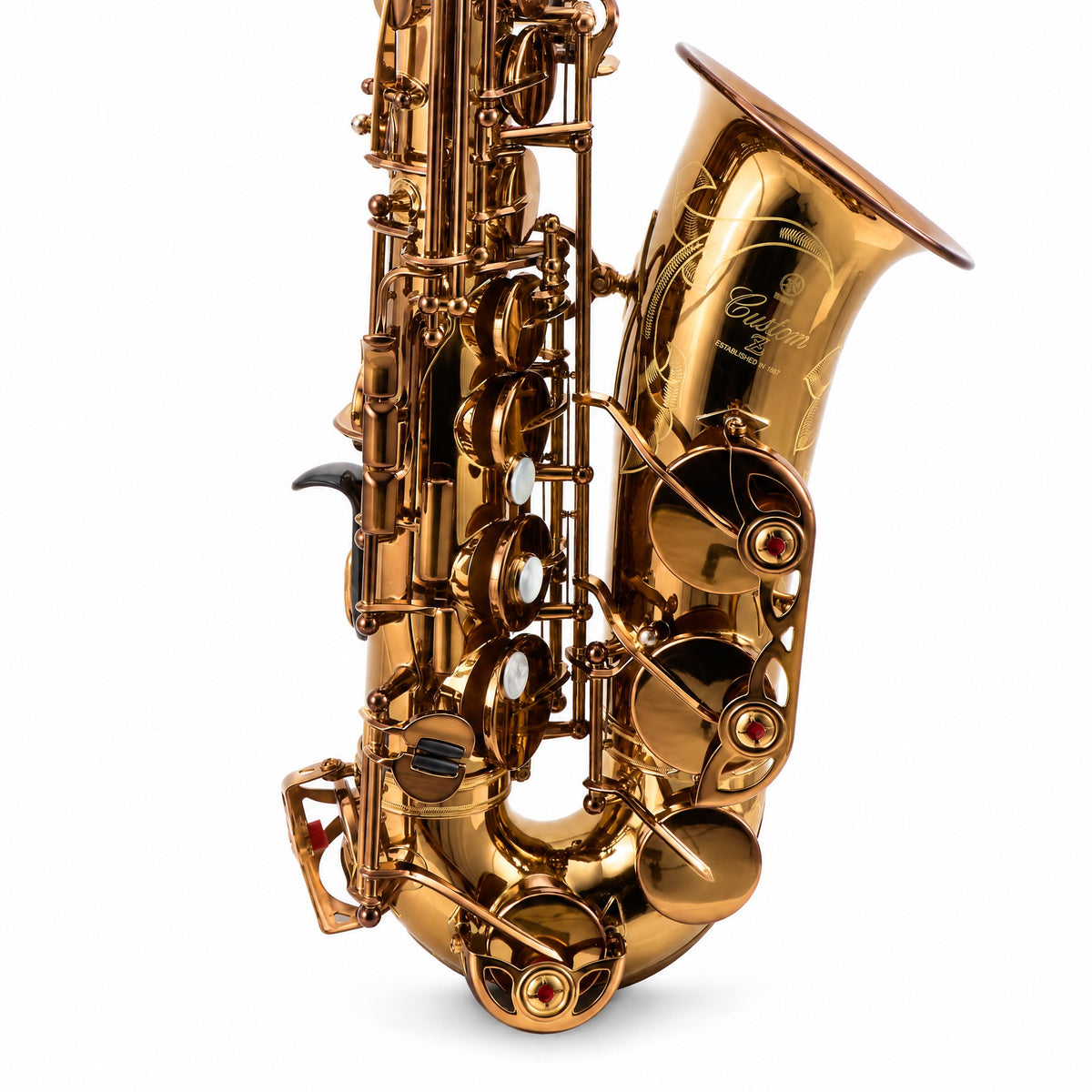 Yamaha YAS-82ZIIA 'Custom Z' Professional Alto Saxophone in Amber Lacquer
