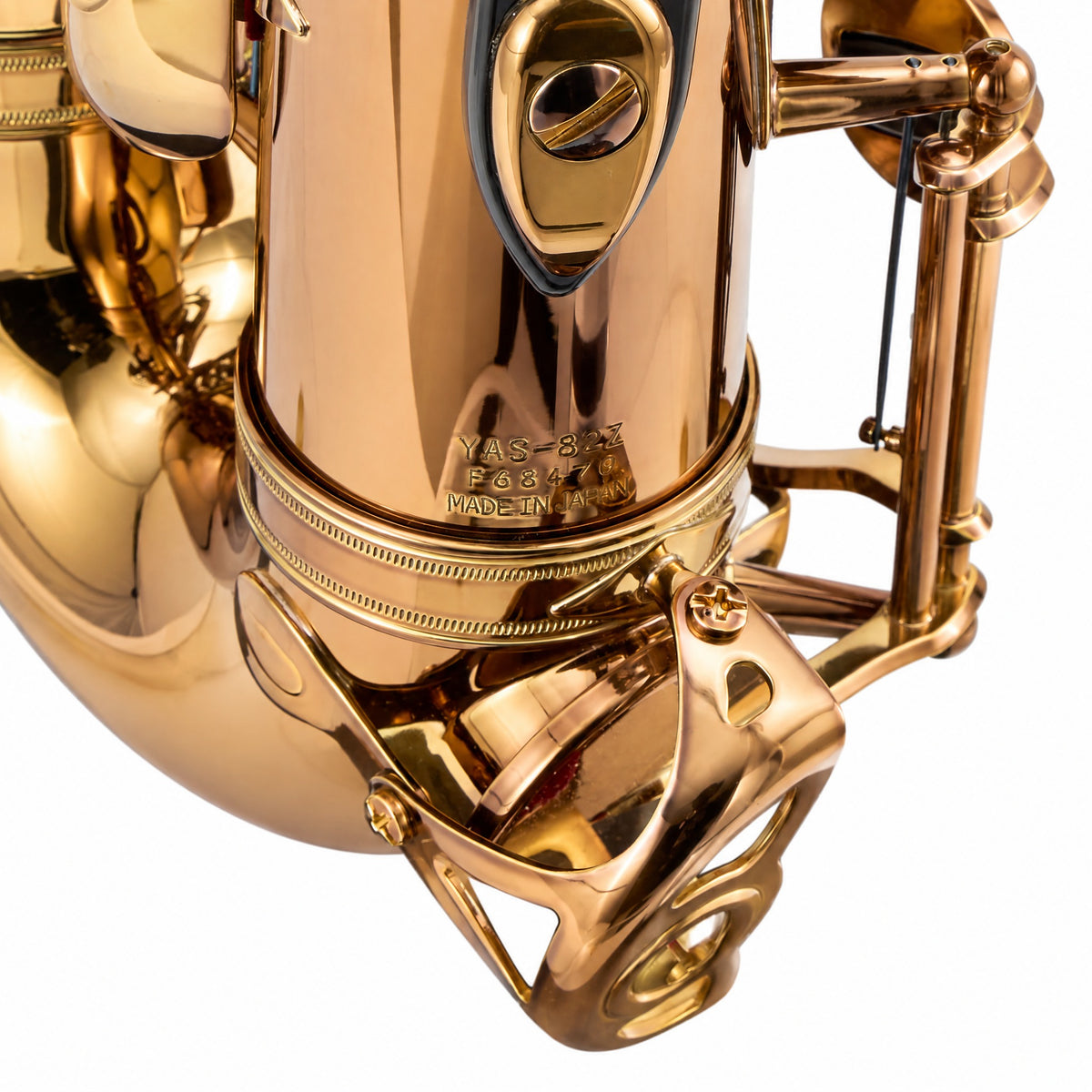 Yamaha YAS-82ZIIA 'Custom Z' Professional Alto Saxophone in Amber Lacquer