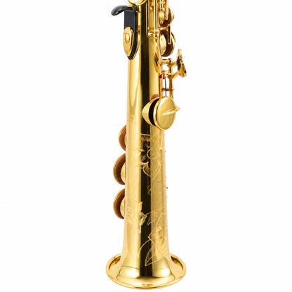 Yamaha YSS-82Z 'Custom Z' Professional Bb Soprano Saxophone in Gold Lacquer