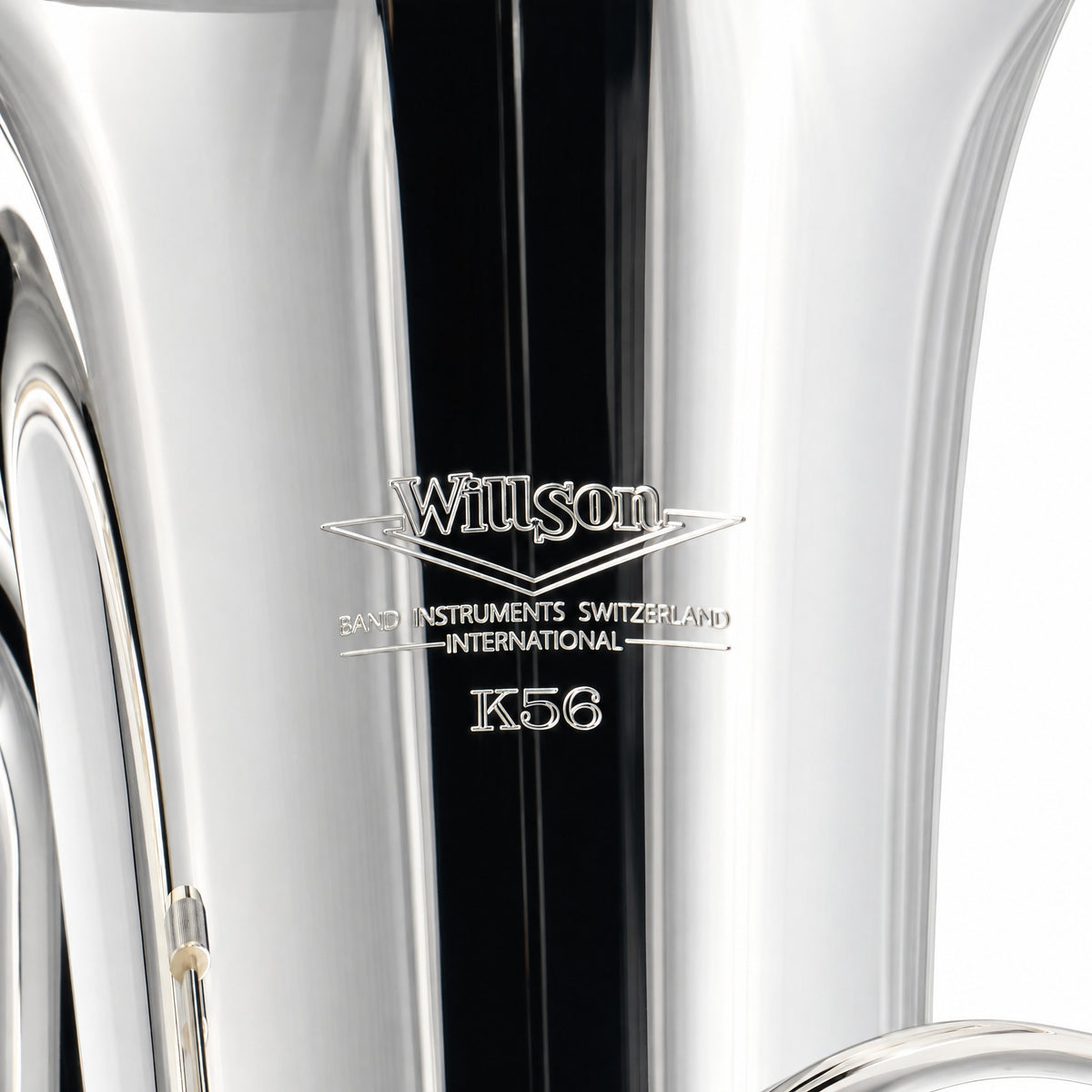 Willson K56S K-Series Intermediate Bb Euphonium in Silver Plate