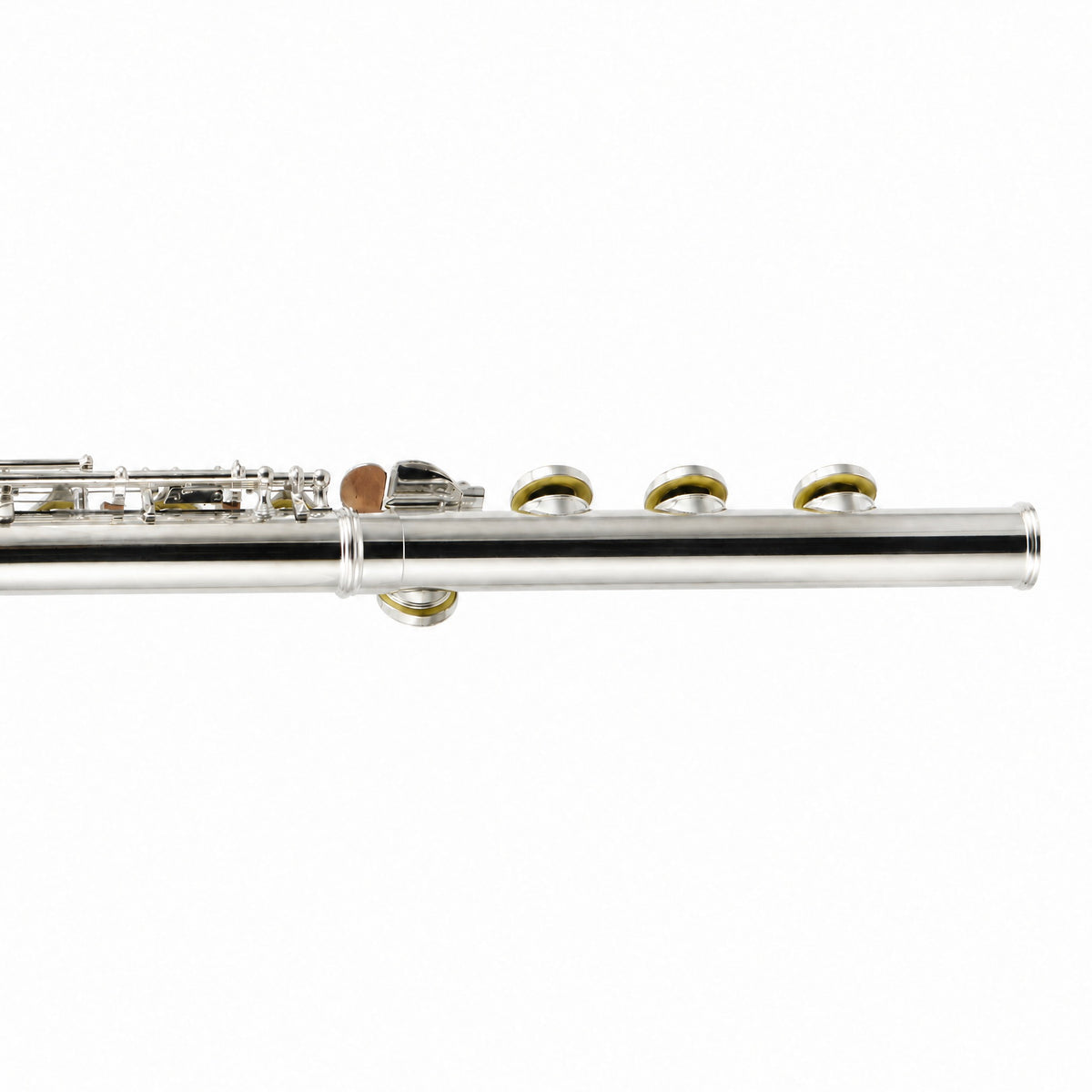 William S. Haynes AF680SE-BO C# 'Amadeus' Flute in Silver Plate