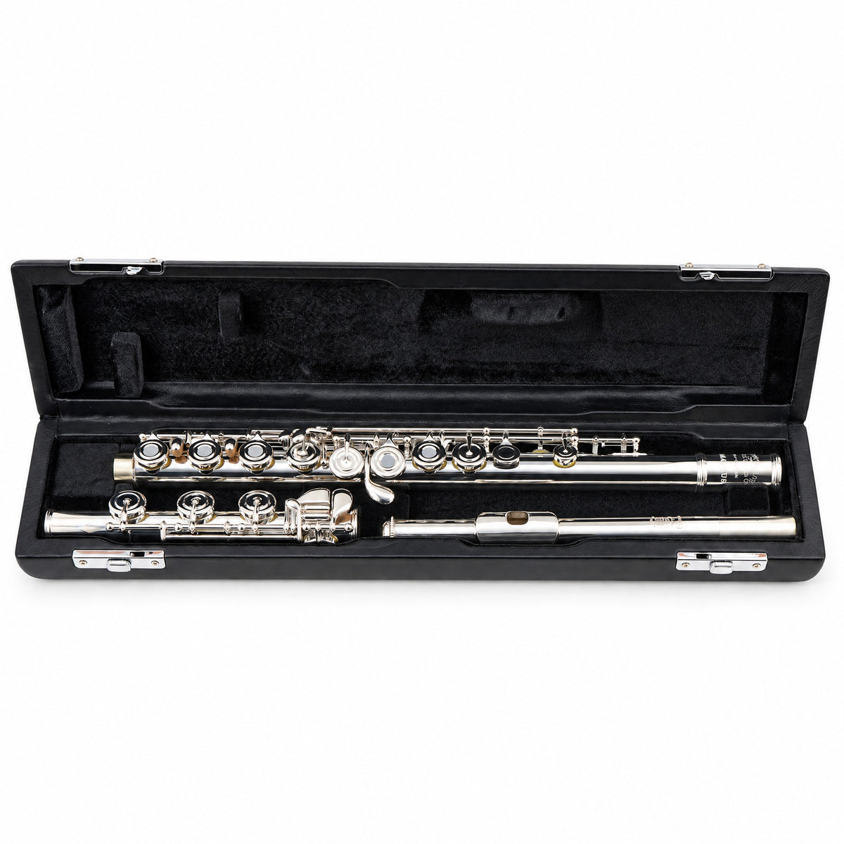 William S. Haynes AF680SE-BO C# 'Amadeus' Flute in Silver Plate